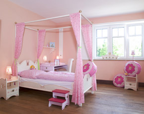 Prinhzessin Lillifeezimmer im Landhotel Beverland