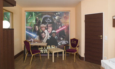 Starwars Themenzimmer im Landhotel Beverland in Münster Osnabrück, FMO, Greven, Telgte, Warendorf